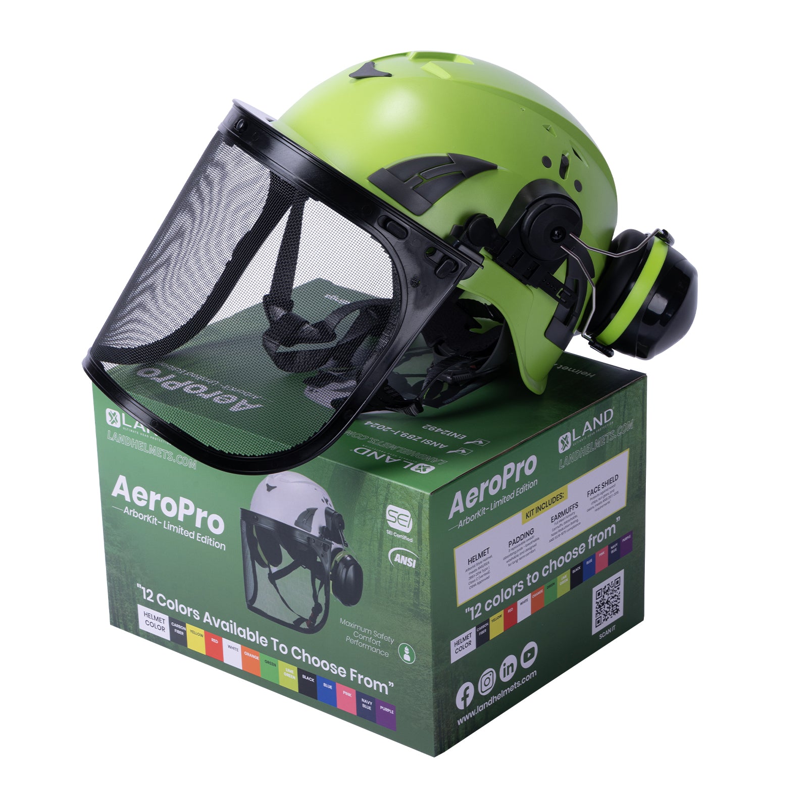 AeroPro Safety Helmet Arbor Kit - Type I - ANSI/ISEA Z89.1 + EN