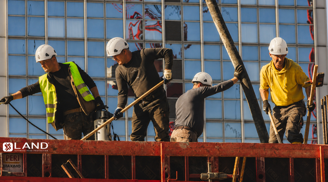 Why General Contractors Choose the LAND Frontier Type 2 Safety Helmet