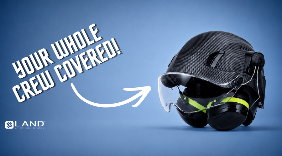 Affordable Safety Helmets for Crews: Why Choose the LAND EcoPro?