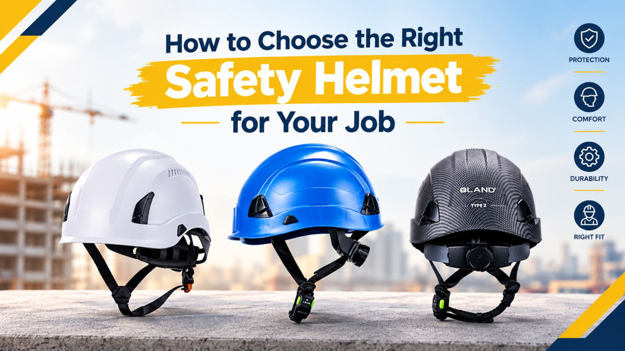 How to choose the right safety helmet for construction and industrial work