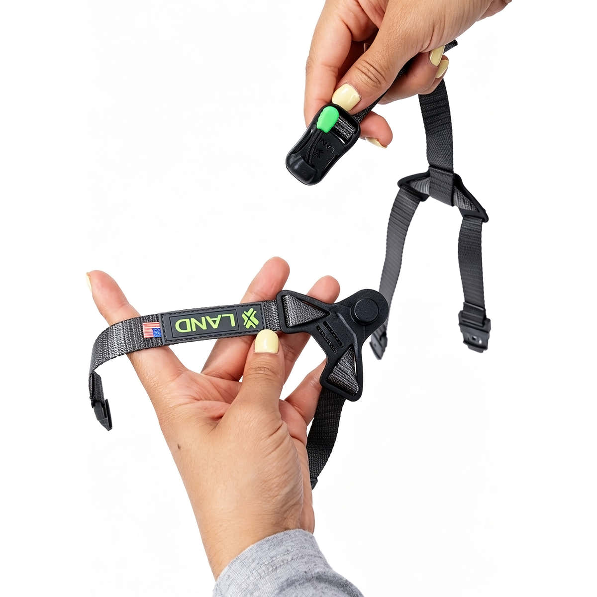 ChinStrap of AeroPro with Magnetic Buckle