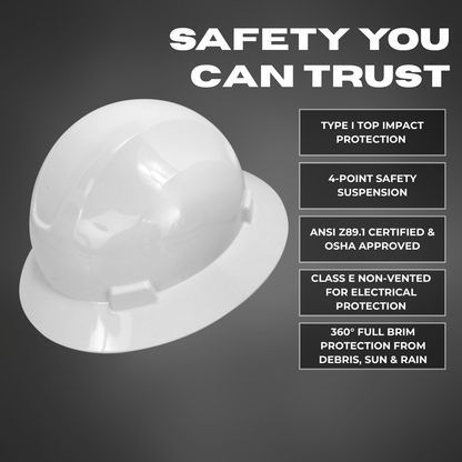 ShieldPro Full Brim Type 1 Class E & G (Non-Vented)