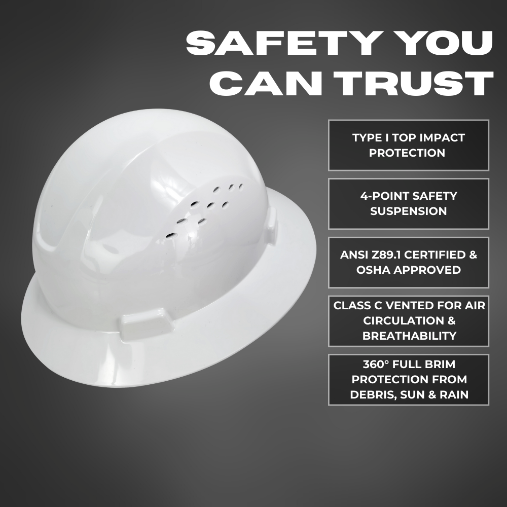 ShieldPro Full Brim Type 1 Class C (Vented)