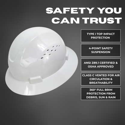 ShieldPro Full Brim Type 1 Class C (Vented)