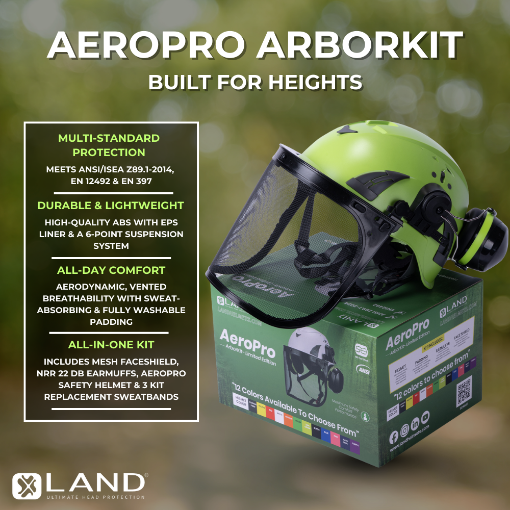 ann arbor bike helmets AeroPro Safety Helmet Arbor Kit - Type I