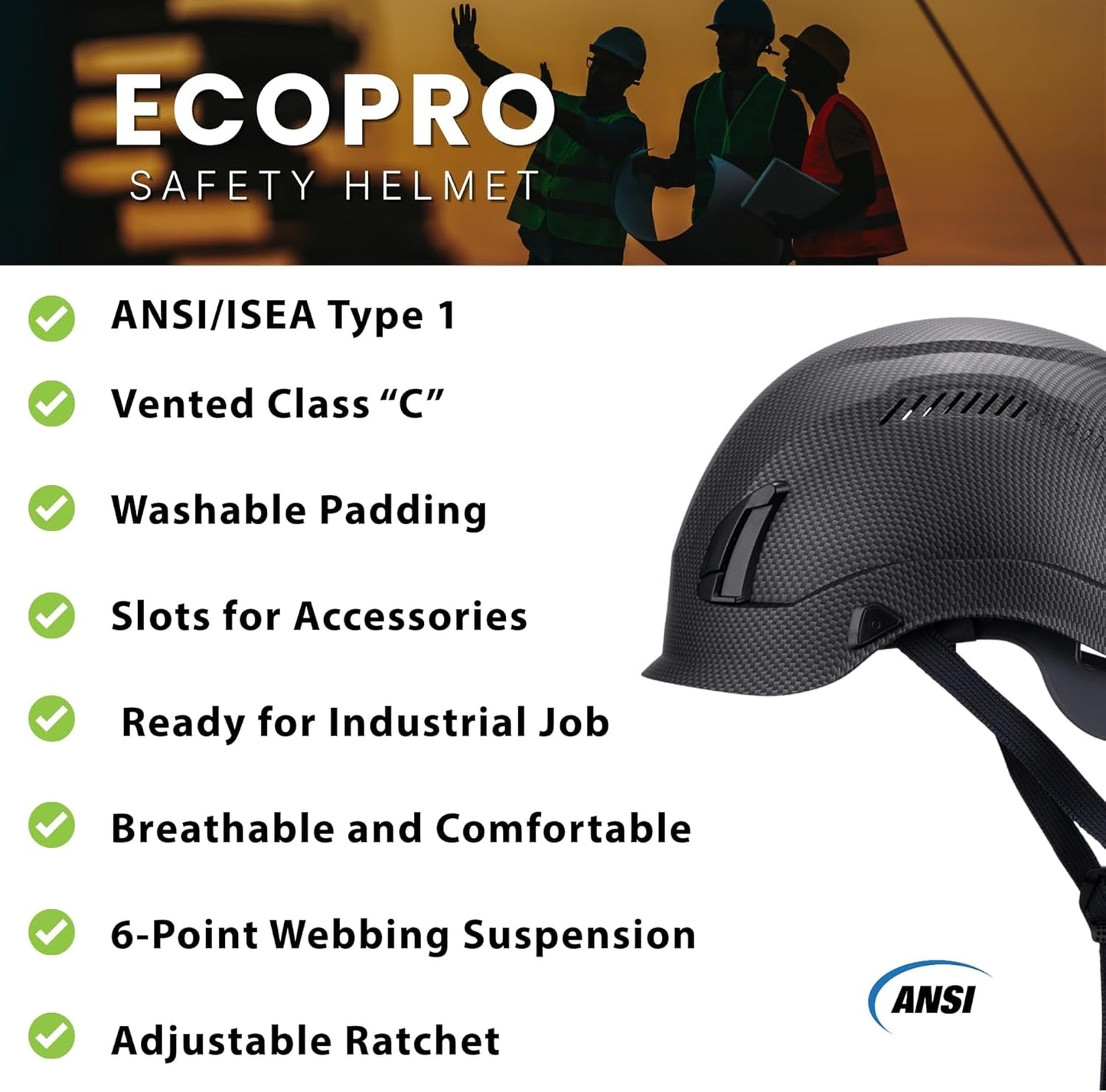 EcoPro Safety Helmet
