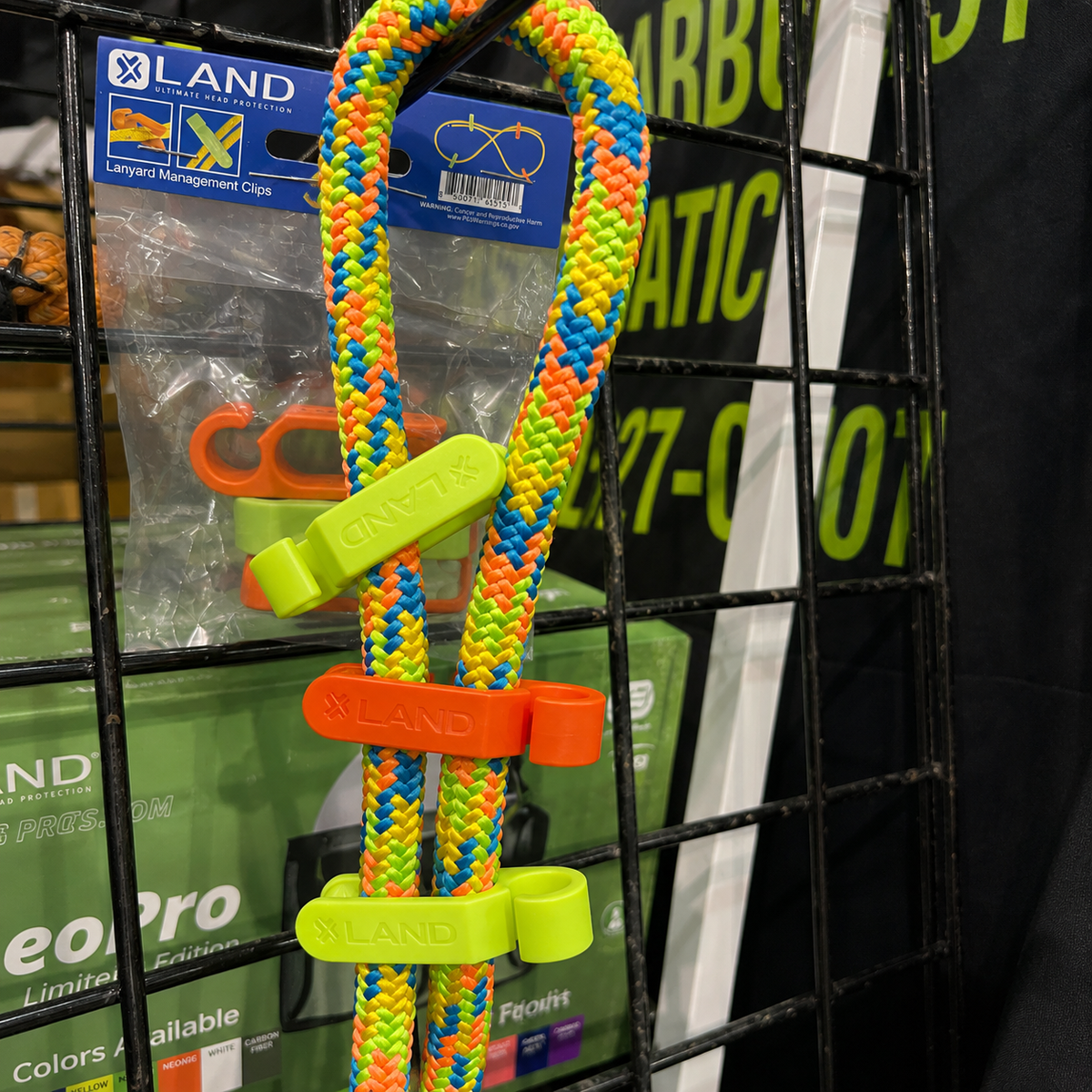 LAND Lanyard Management Clips 3 PCS Pack