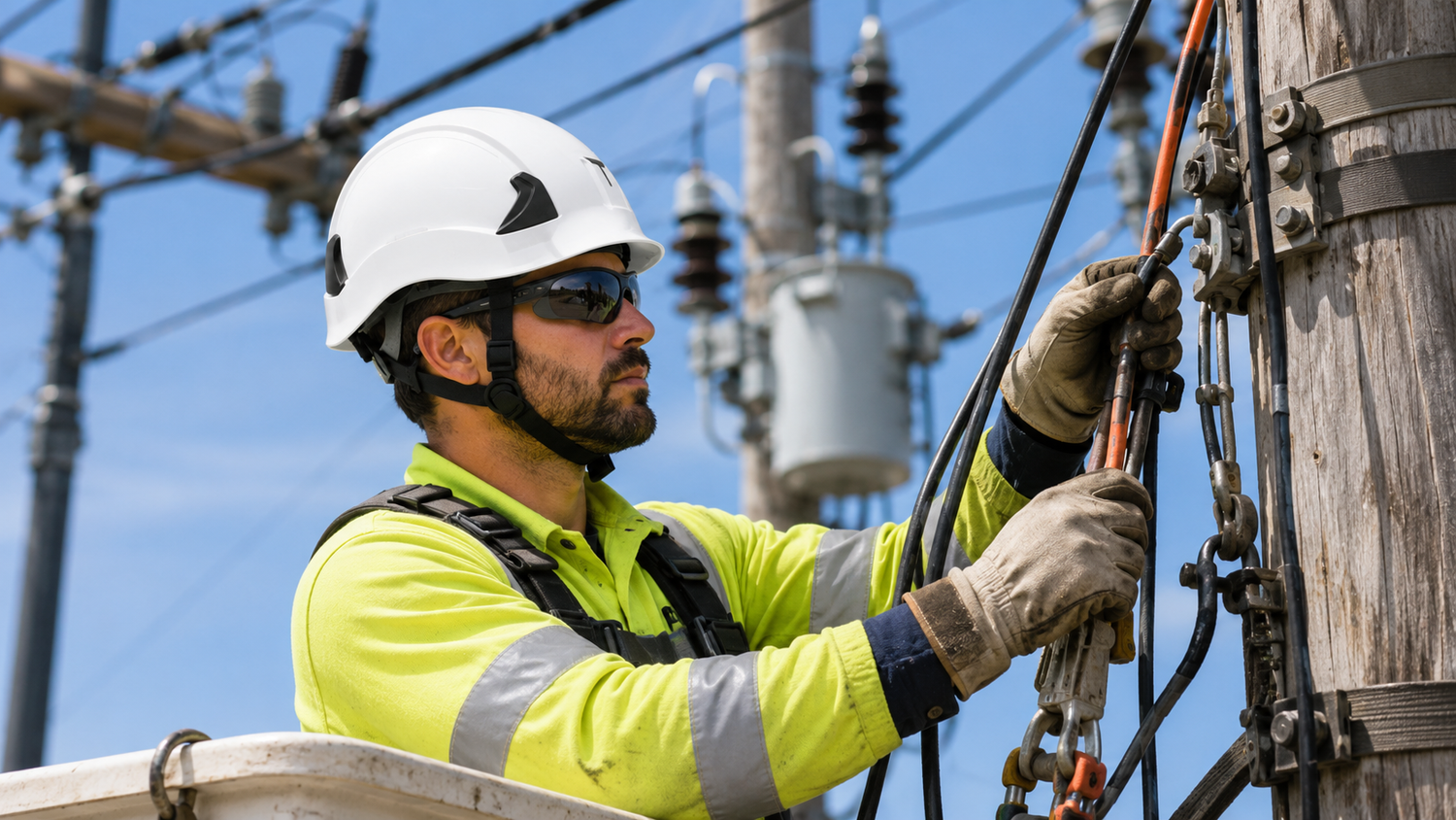 UTILITY SAFETY HELMETS FOR ELECTRONICAL, TELECOM & RENEWABLE ENERGY TEAMS