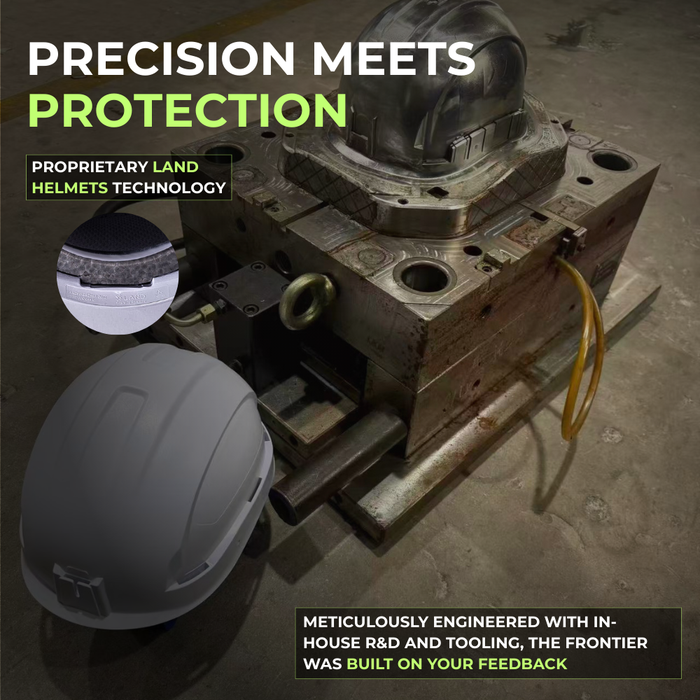 Frontier Type 2 Class C (Vented) Safety Helmet