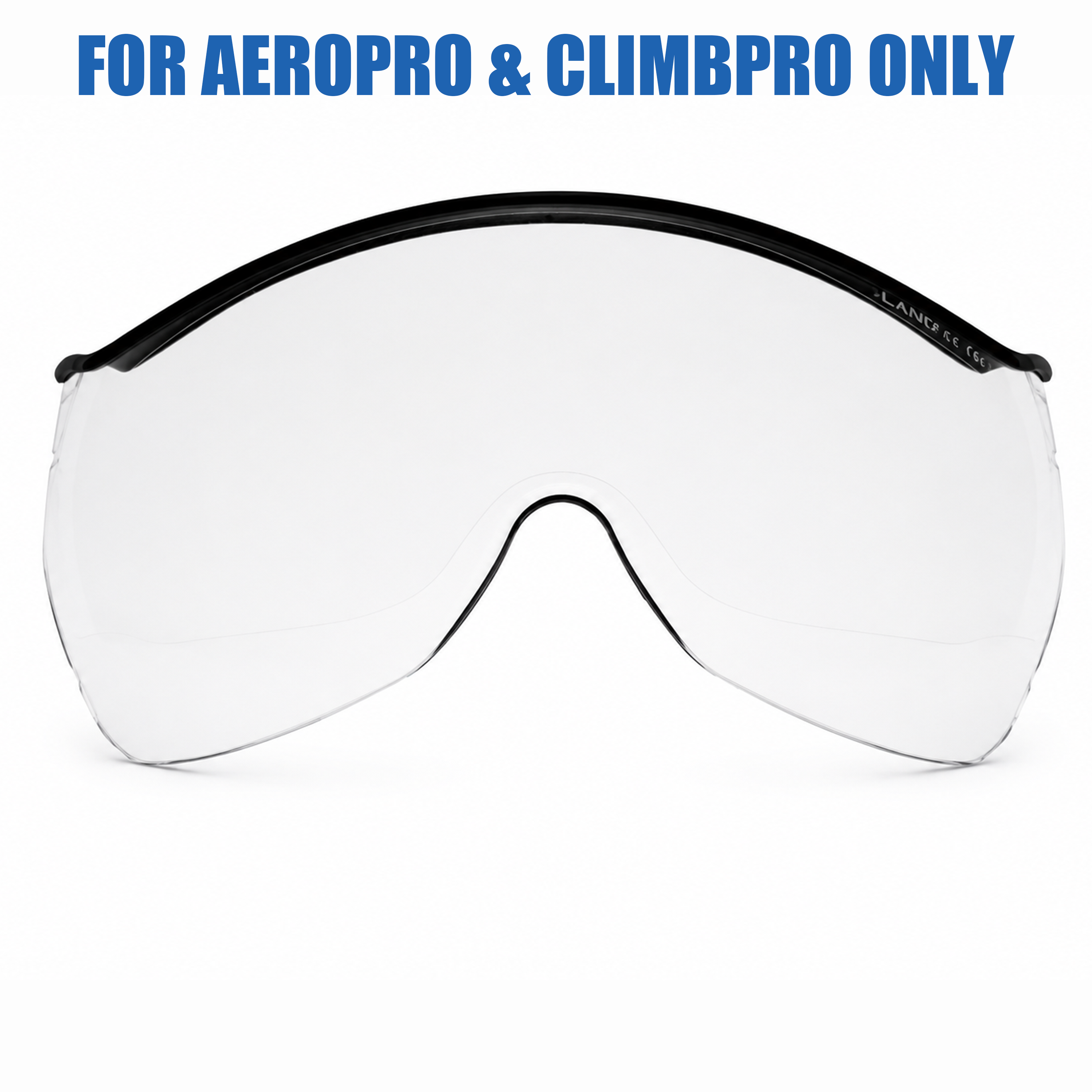 AeroPro & ClimbPro Clear Safety Visor w/ Clips