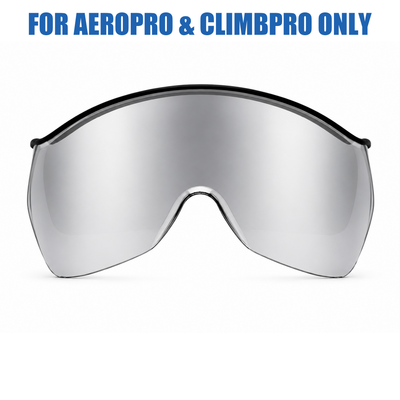 AeroPro & ClimbPro Mirror Safety Visors With Compatible Clips